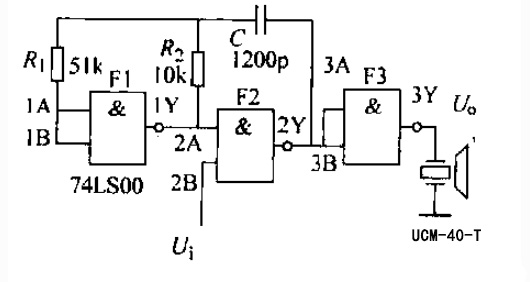 超聲波發射電路圖