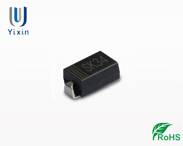 SK34貼片二極管封裝外觀